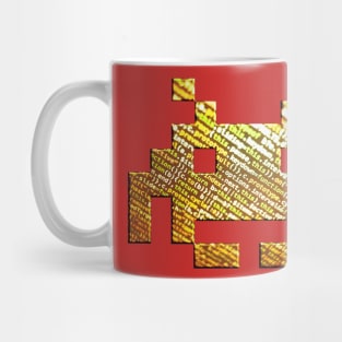 Code-invader (Yellow) Mug